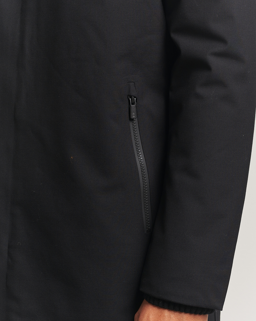 Herre | Jakker | UBR | Regulator Coat Savile Black Wool