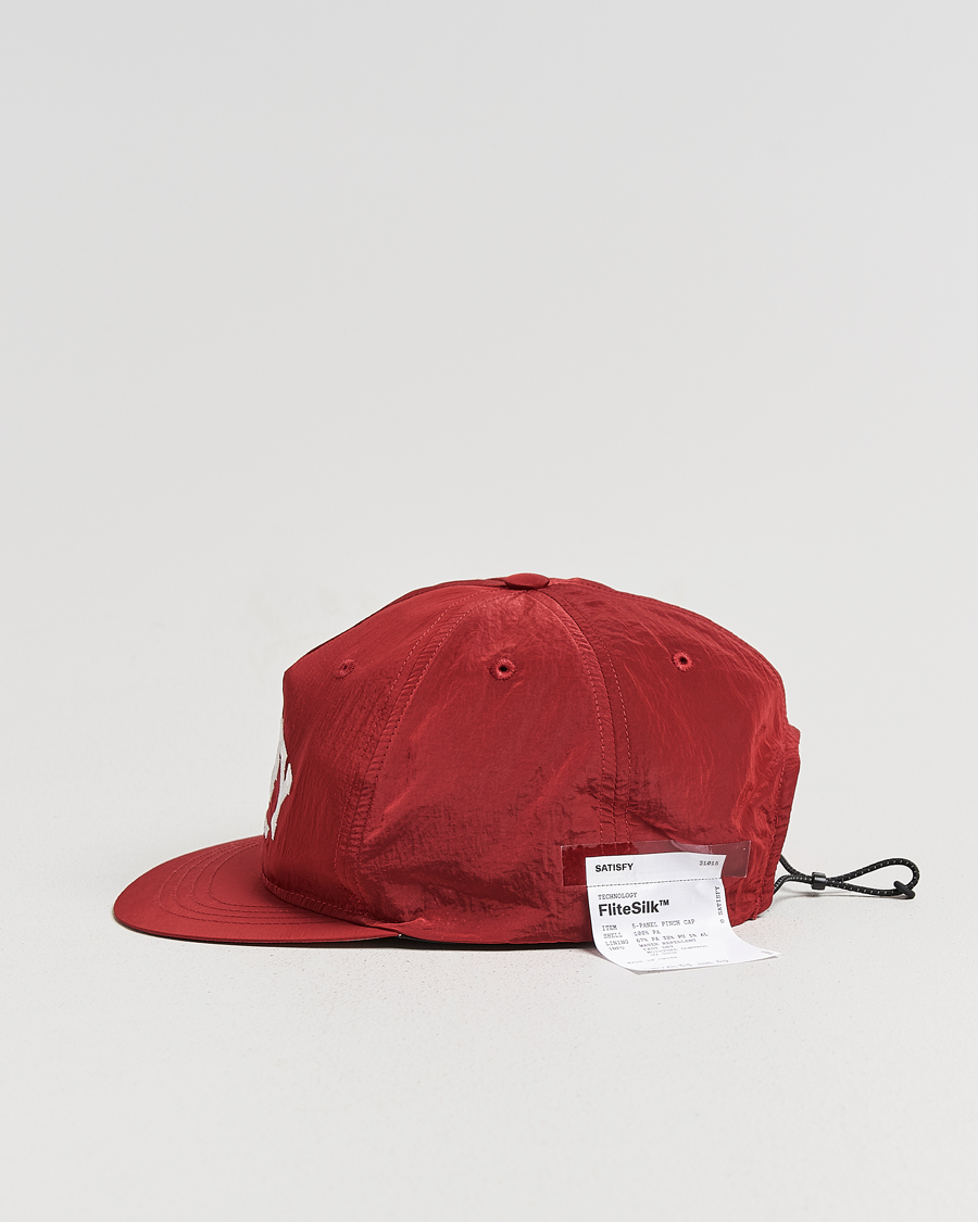 Herre | Hatte & kasketter | Satisfy | FliteSilk Running Cap Burgundy