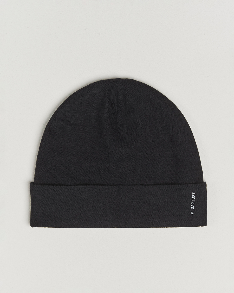Herre | Huer | Satisfy | CloudMerino Beanie Black