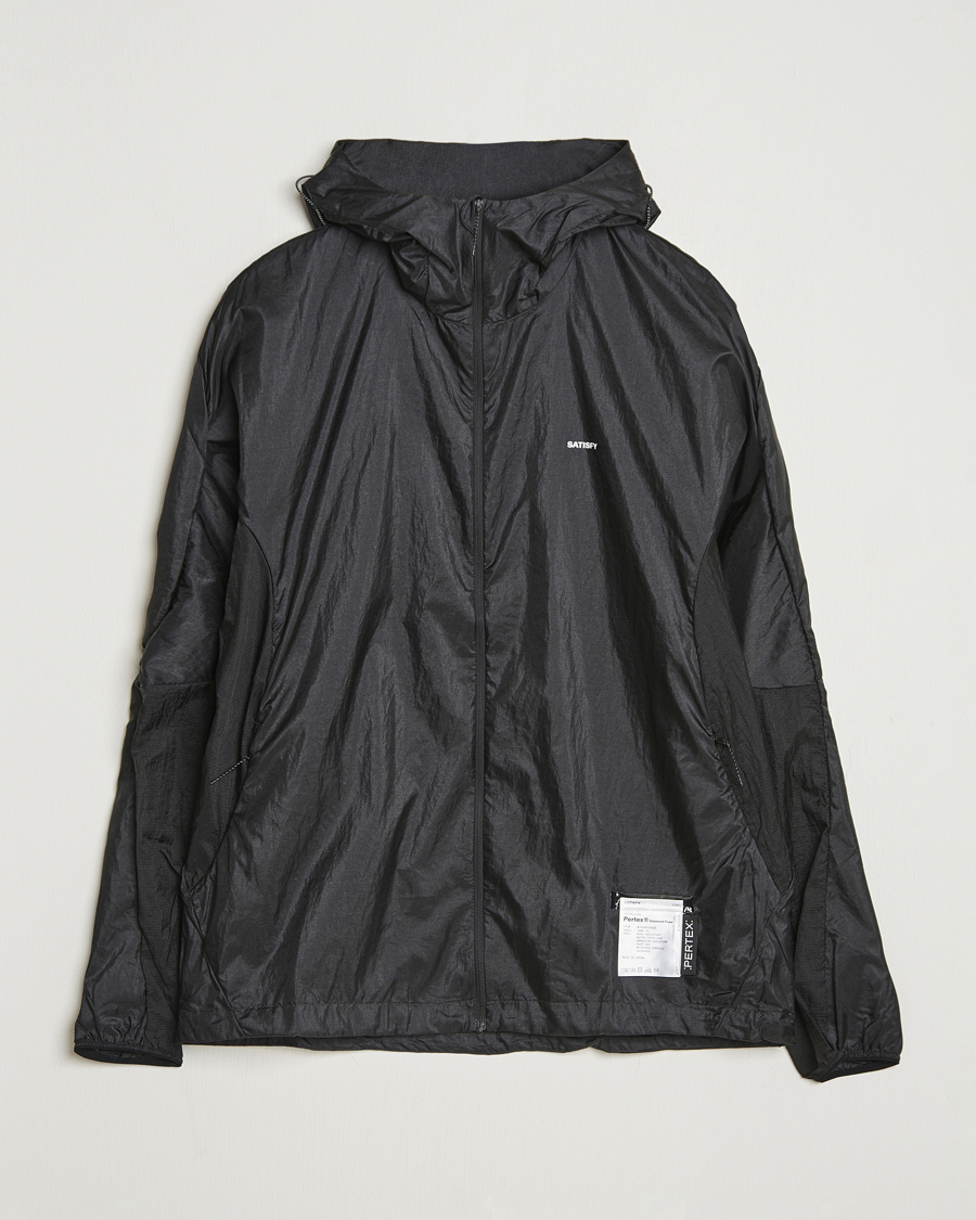 Herre | Jakker | Satisfy | Pertex Diamond Fuse Windbreaker Black