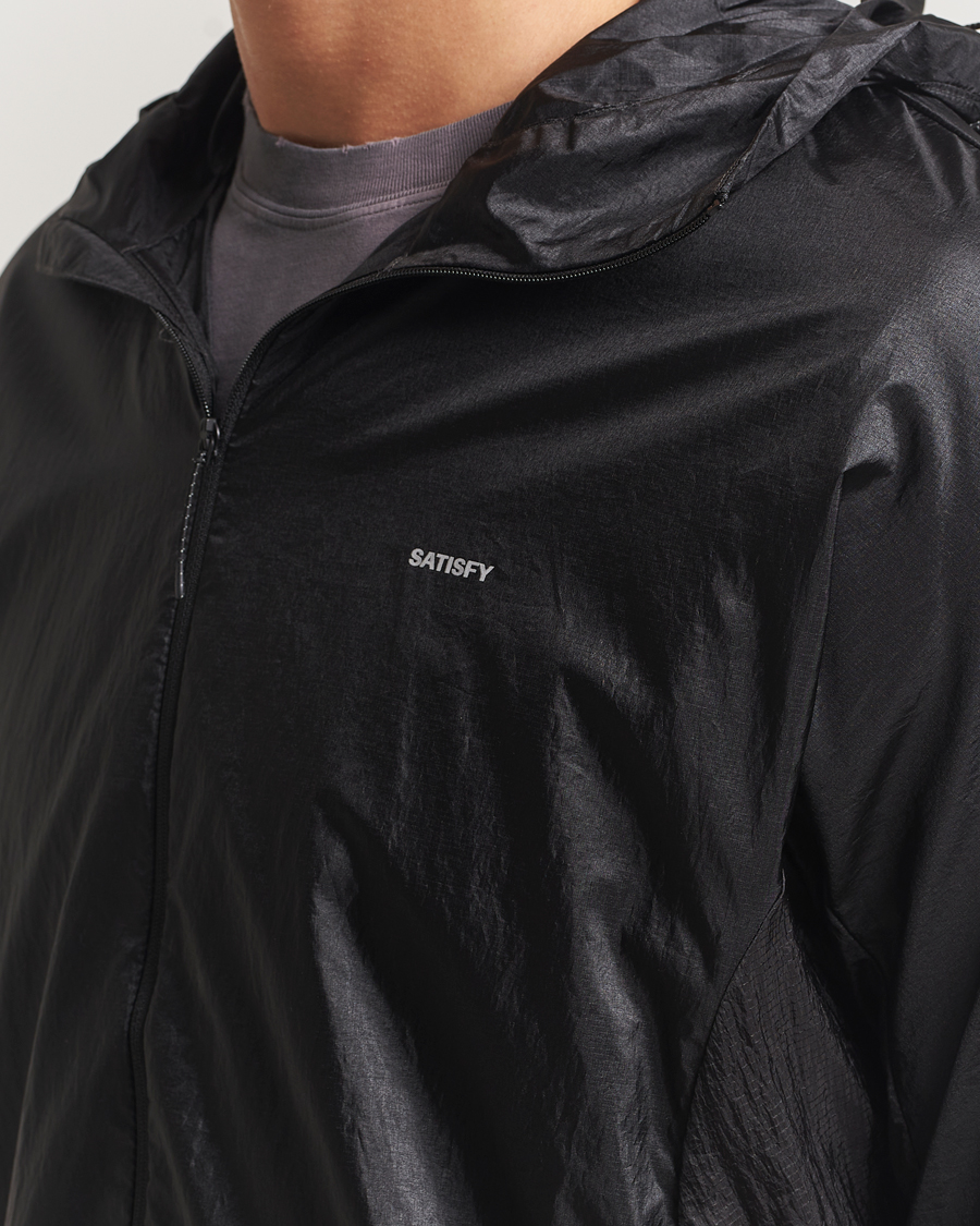 Herre | Jakker | Satisfy | Pertex Diamond Fuse Windbreaker Black