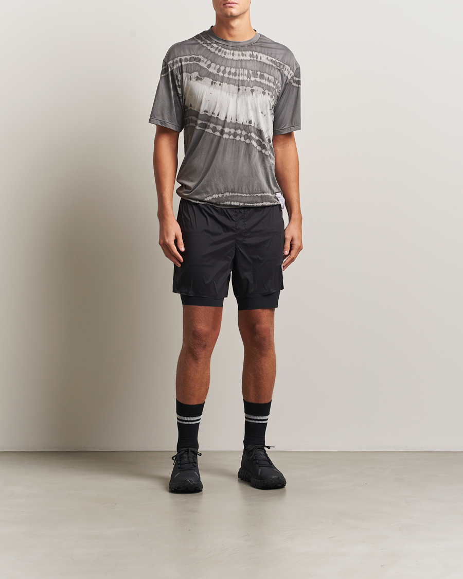 Herre | T-Shirts | Satisfy | AuraLite T-Shirt Mineral Graphite