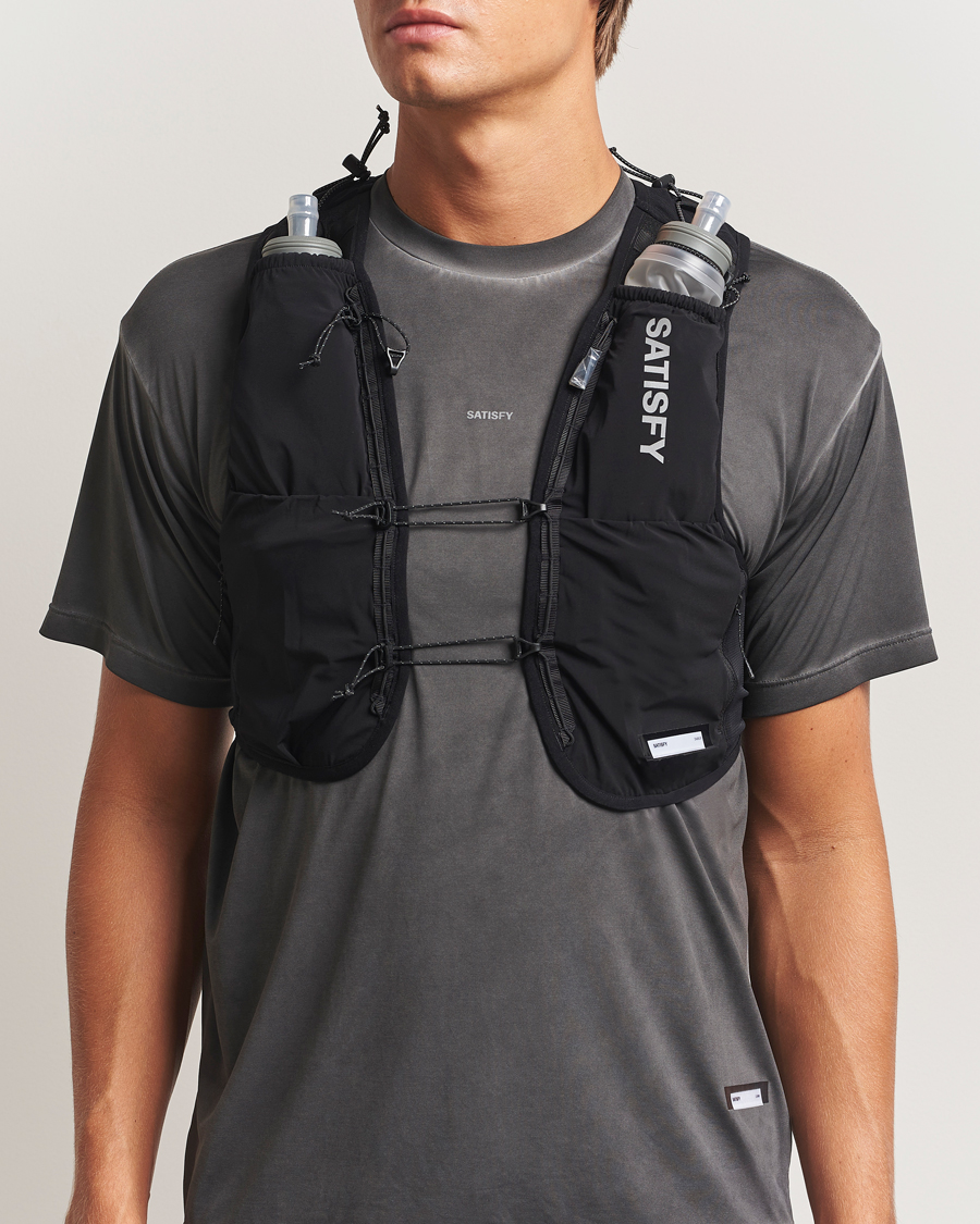 Herre | Satisfy Justice Cordura Hydration Vest 5L Black | Satisfy | Justice Cordura Hydration Vest 5L Black