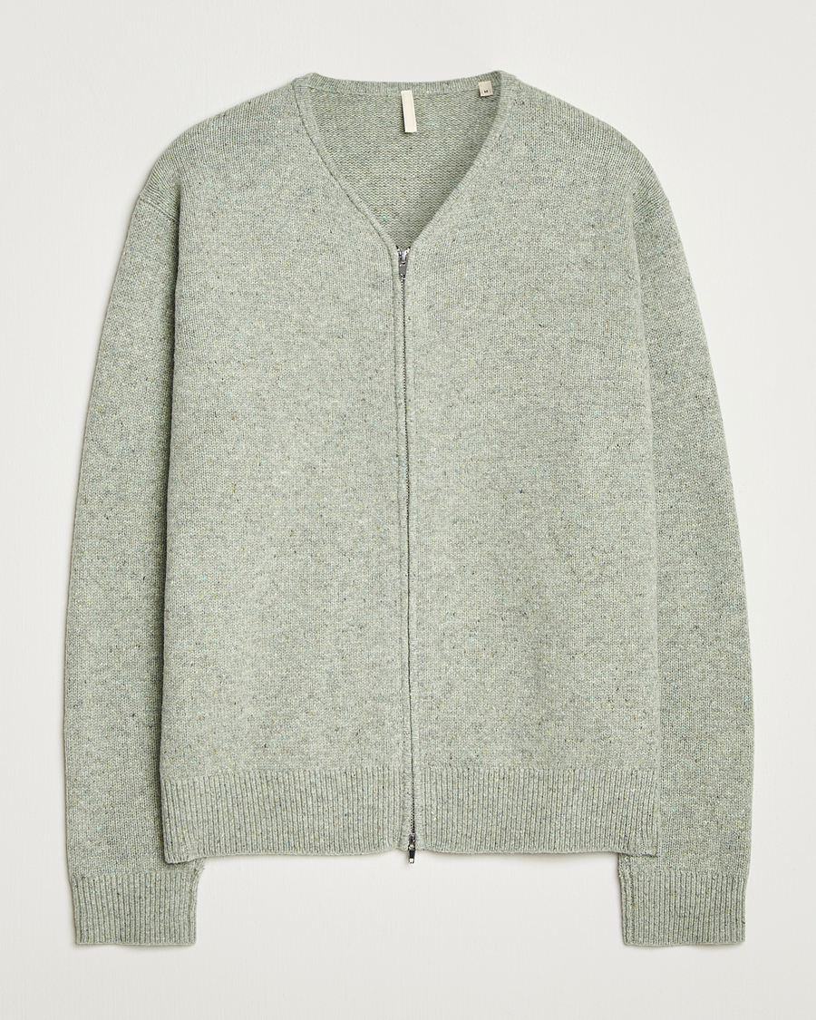 Herre | Trøjer | Sunflower | Donegal Zip Cardigan Green
