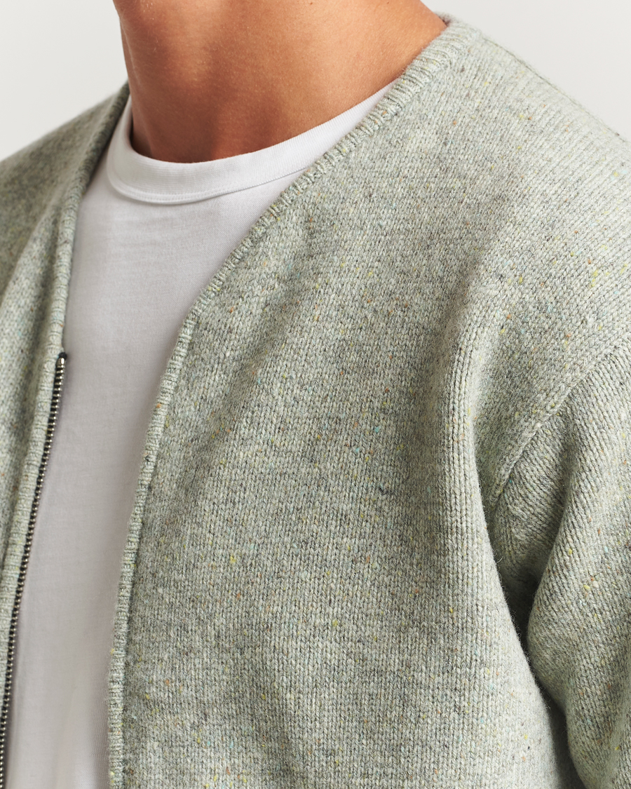 Herre | Trøjer | Sunflower | Donegal Zip Cardigan Green