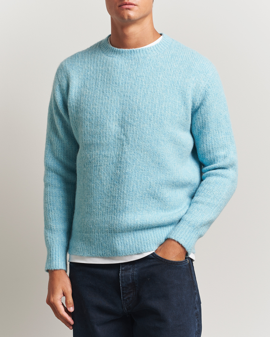 Herre | Trøjer | Sunflower | Yak Sweater Ice Blue