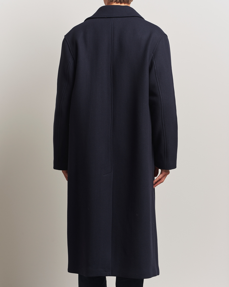 Herre | Jakker | Sunflower | Wool Winter Coat Navy