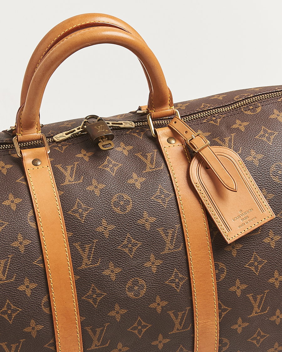 Herre | Pre-Owned & Vintage Bags | Louis Vuitton Pre-Owned | Keepall Bandoulière 50 Monogram