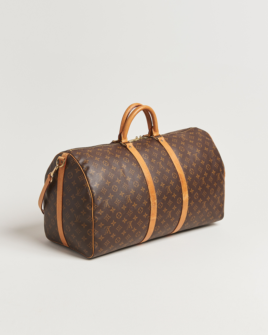 Herre | Pre-Owned & Vintage Bags | Louis Vuitton Pre-Owned | Keepall Bandoulière 55 Monogram