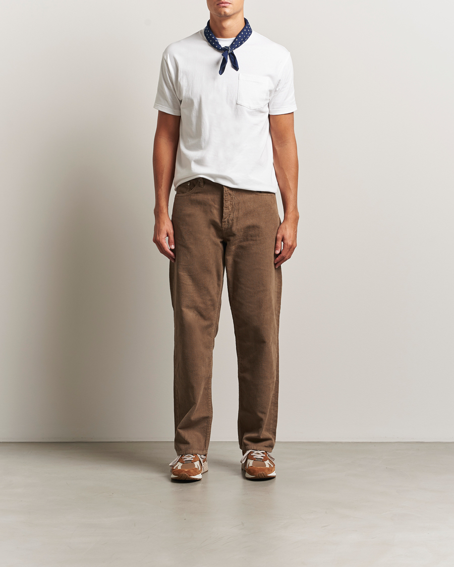 Herre | T-Shirts | BEAMS PLUS | 2-Pack Pocket T-Shirt White