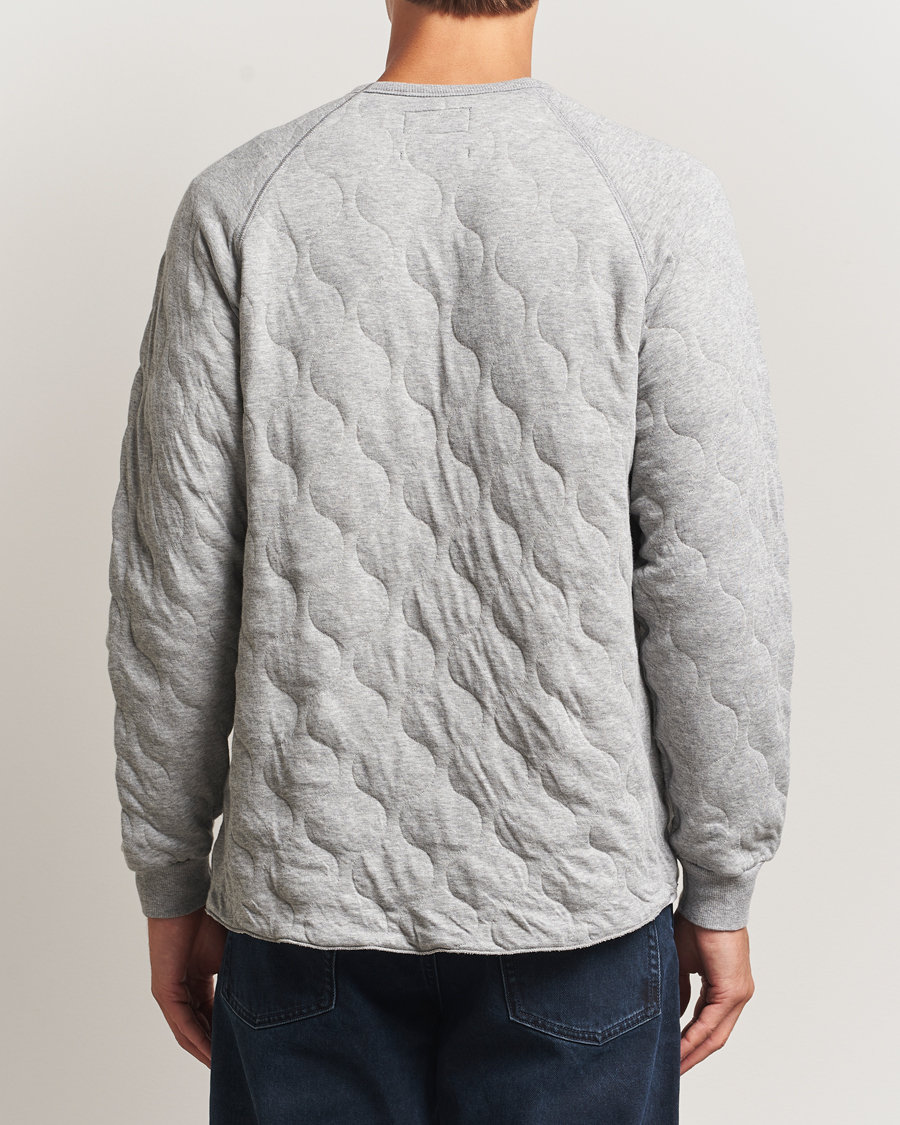 Herre | Trøjer | BEAMS PLUS | MIL Quilt Crew Neck Grey