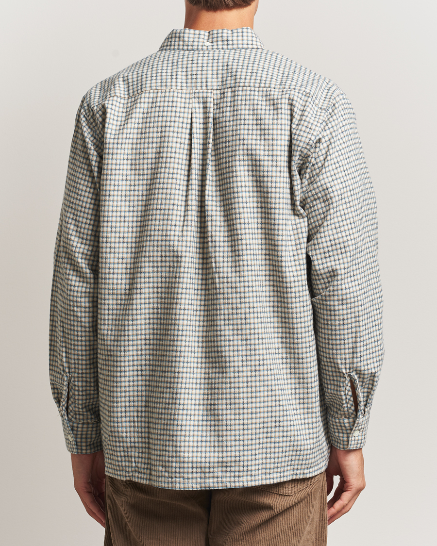Herre | Skjorter | BEAMS PLUS | Dobby Button Down Shirt White Plaid
