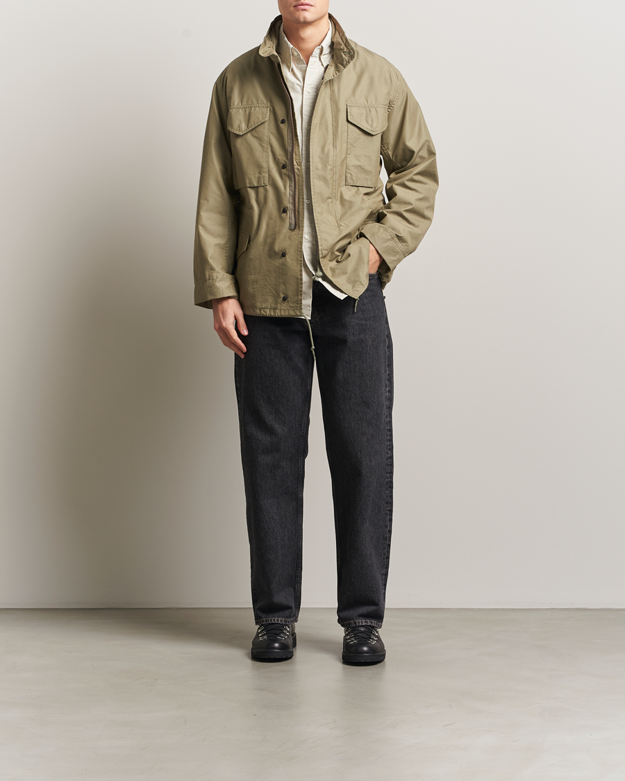 BEAMS PLUS MIL Field Jacket Olive - CareOfCarl.dk