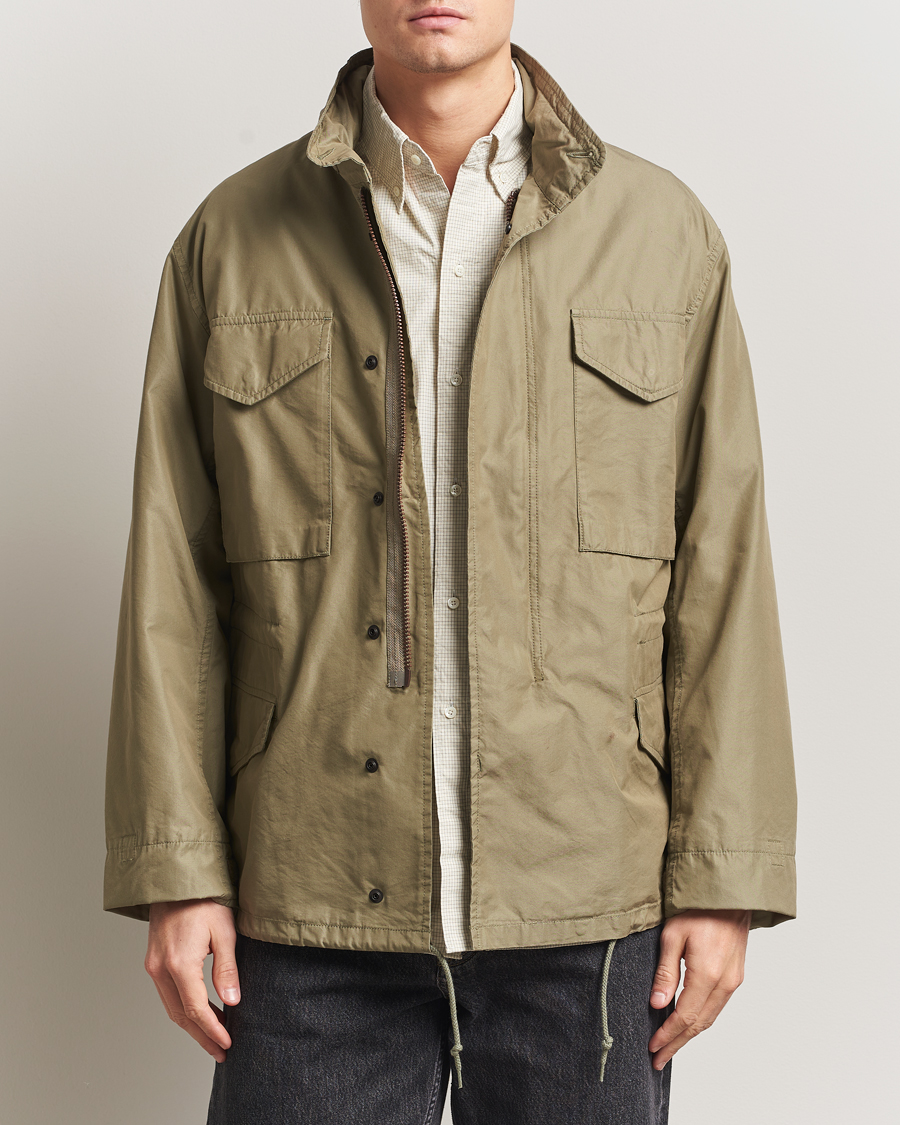 BEAMS PLUS MIL Field Jacket Olive - CareOfCarl.dk