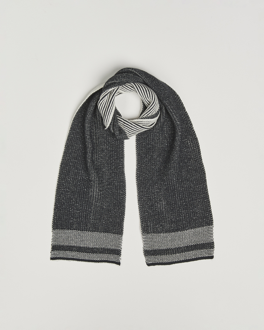 Herre | Halstørklæder | BEAMS PLUS | Wool/Cashmere Rib Scarf Grey