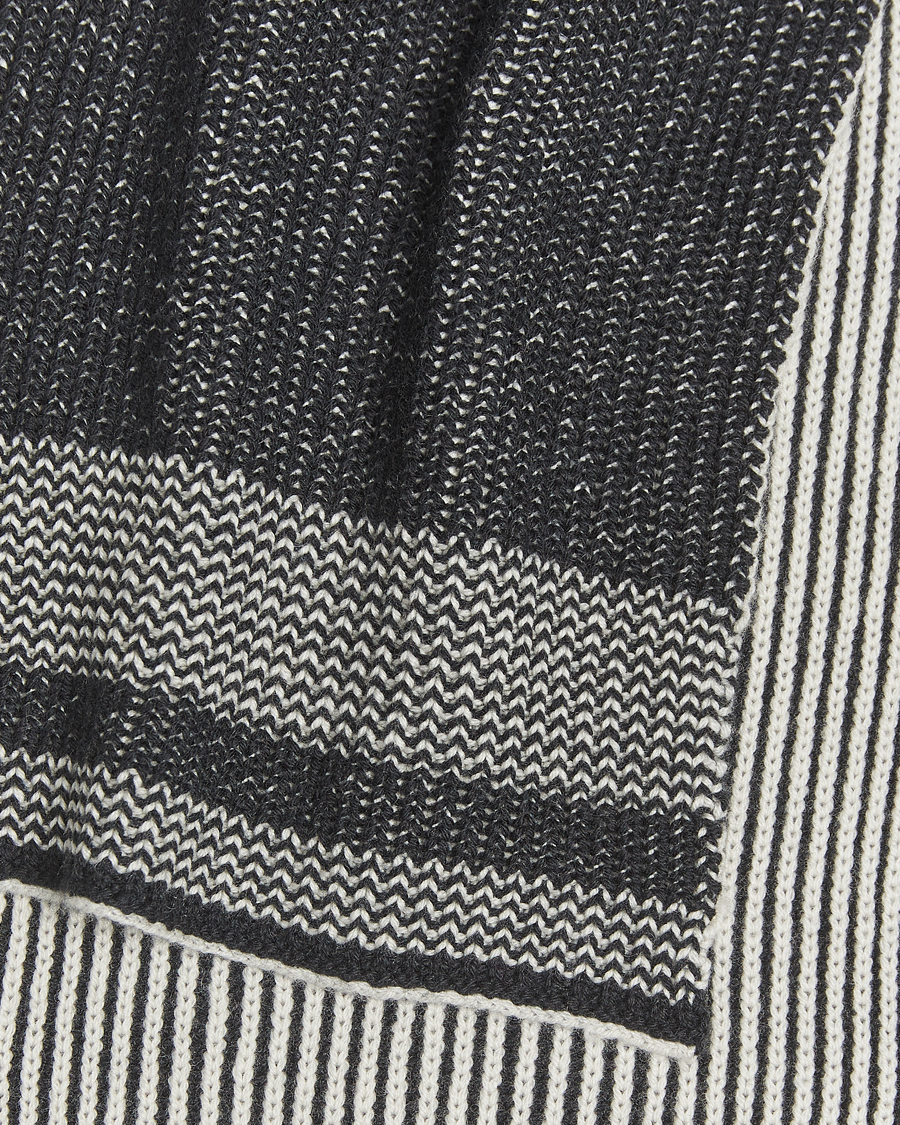 Herre | Halstørklæder | BEAMS PLUS | Wool/Cashmere Rib Scarf Grey
