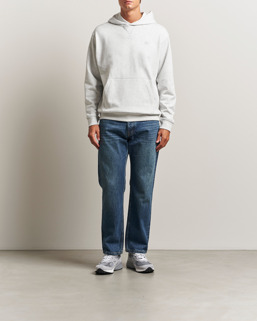 Herre | Trøjer | New Balance Running | Athletics French Terry Hoodie Grey