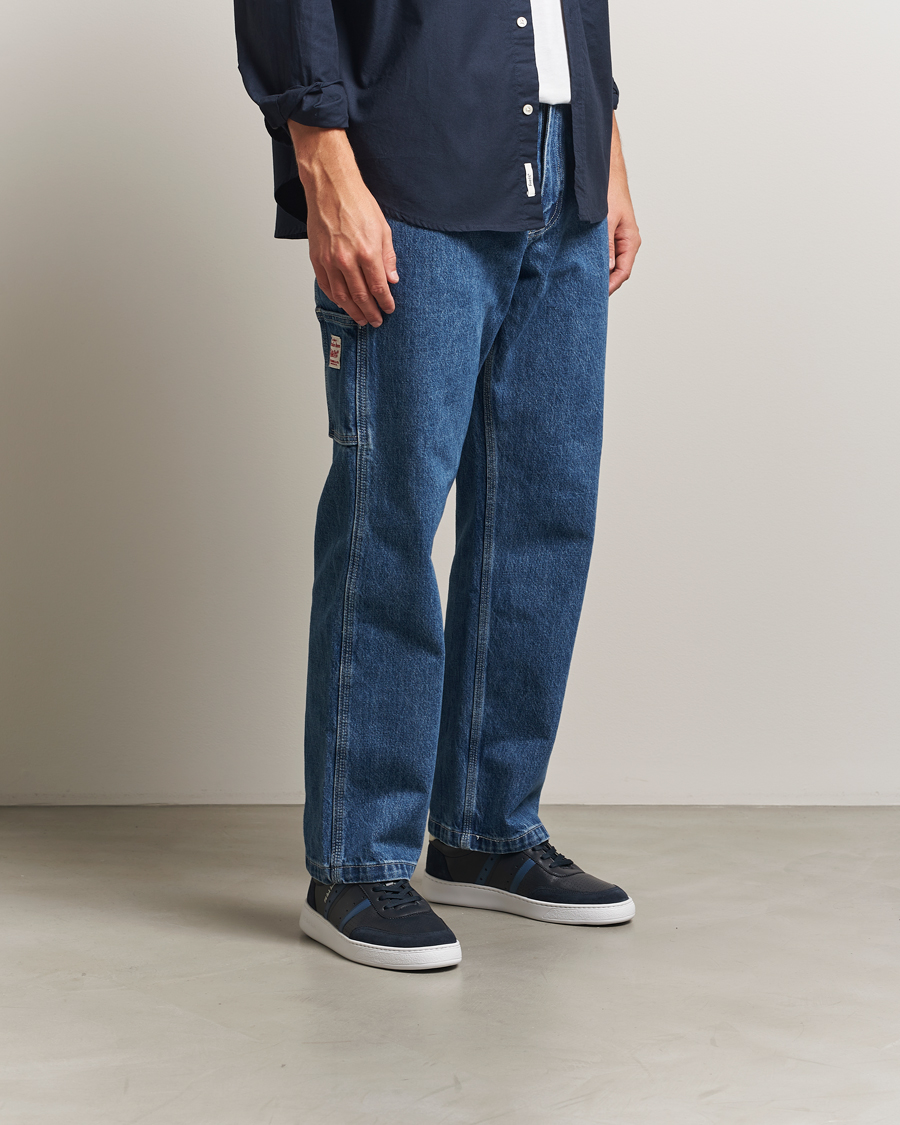 Herre | Sneakers | PS Paul Smith | Birch Leather/Suede Sneaker Blue