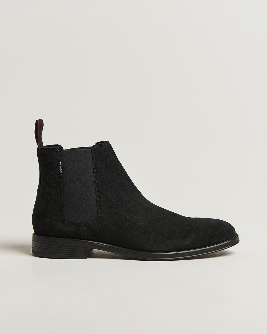 Herre | Støvler | PS Paul Smith | Augustus Suede Chelsea Boot Black