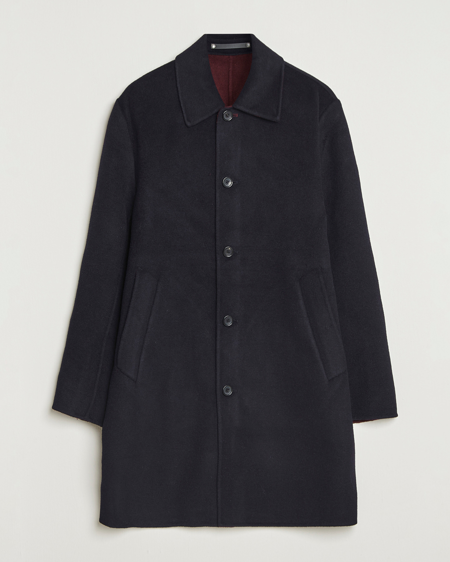 Herre | Jakker | PS Paul Smith | Wool Coat Dark Blue