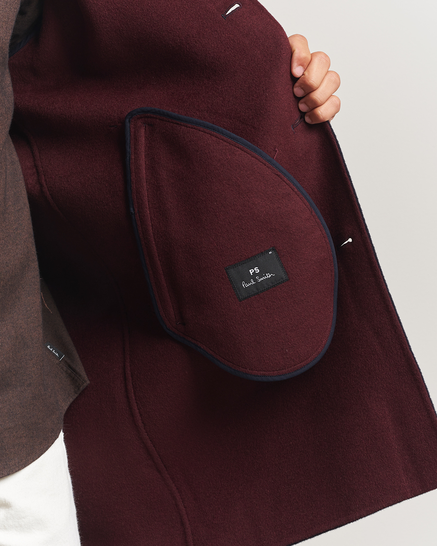 Herre | Jakker | PS Paul Smith | Wool Coat Dark Blue