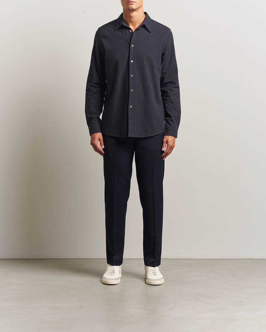 Herre | Skjorter | PS Paul Smith | Cotton Safari Shirt Blue