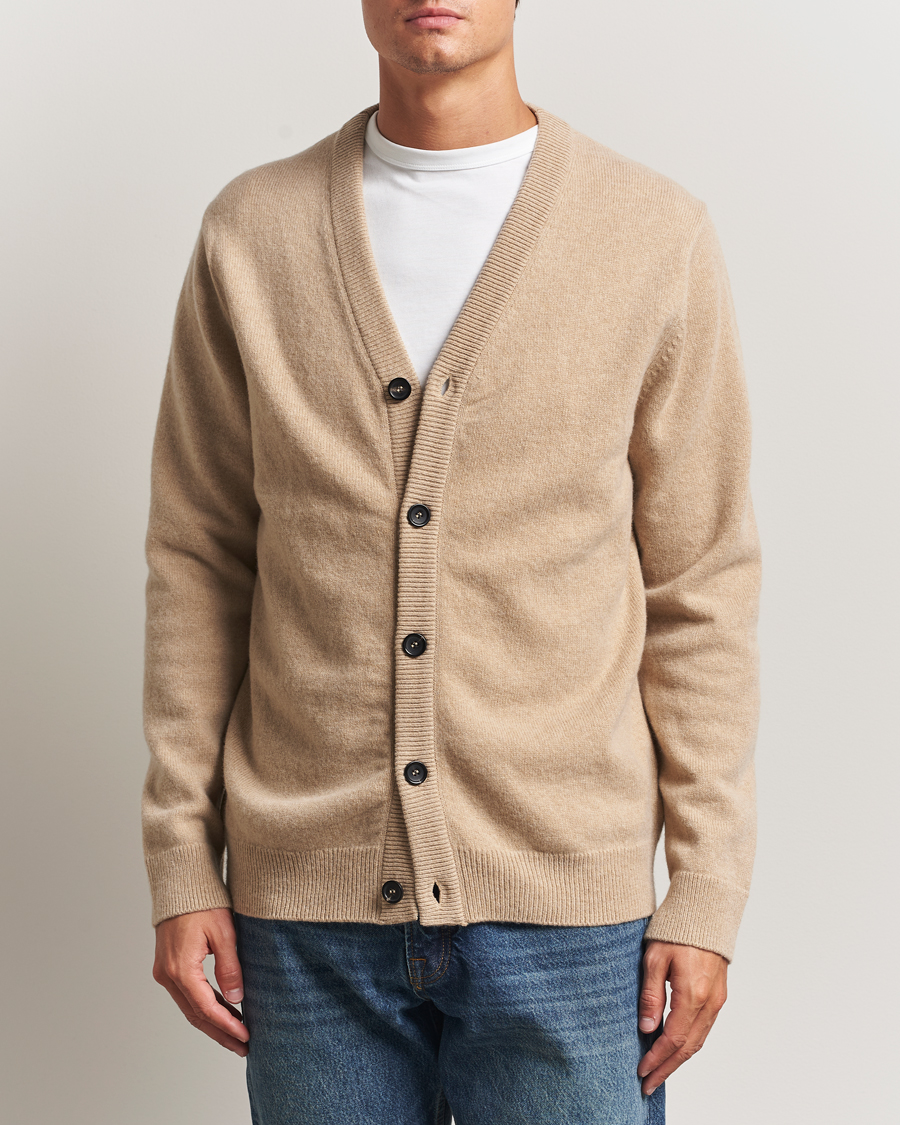 Herre | Trøjer | PS Paul Smith | Merino Knitted Cardigan Beige