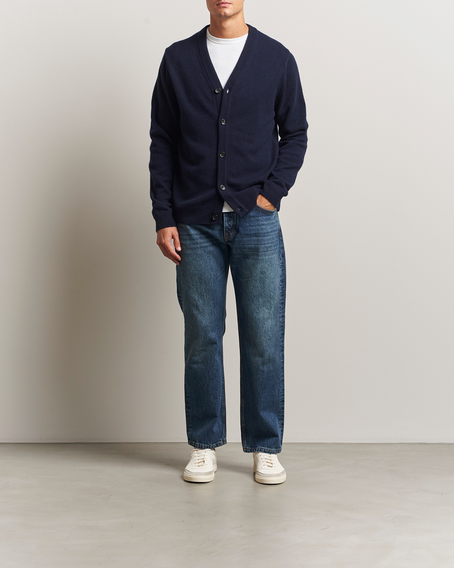 Herre | Trøjer | PS Paul Smith | Merino Knitted Cardigan Blue