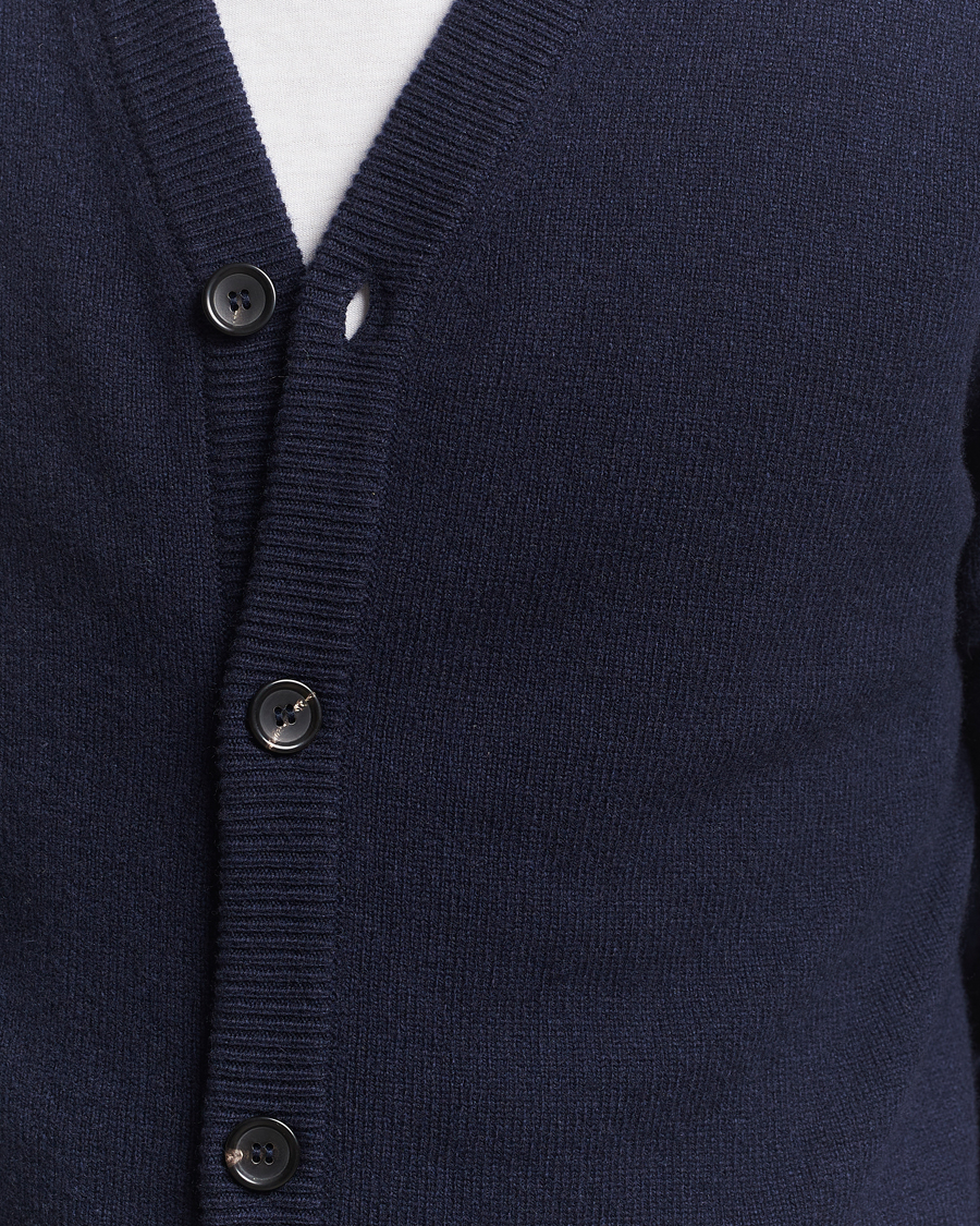 Herre | Trøjer | PS Paul Smith | Merino Knitted Cardigan Blue