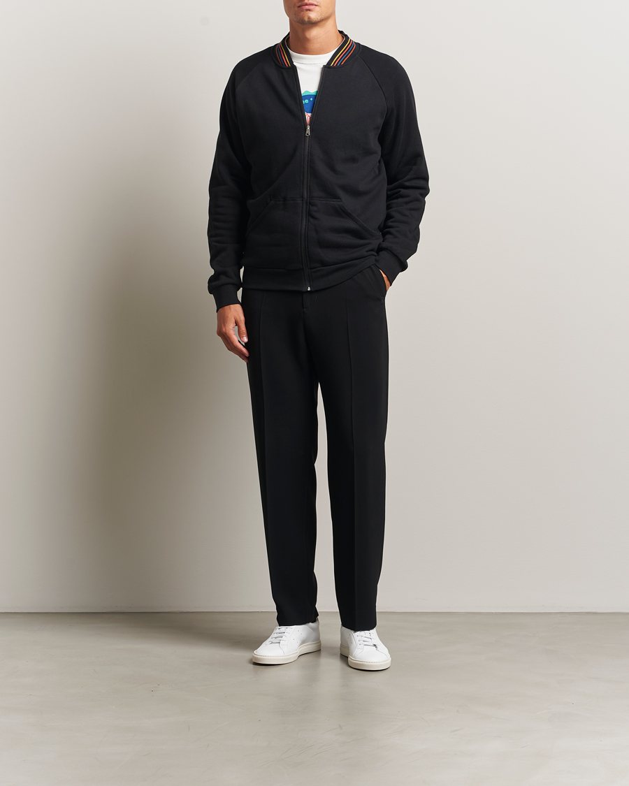 Herre | Trøjer | Paul Smith | Artist Rib Full Zip Black