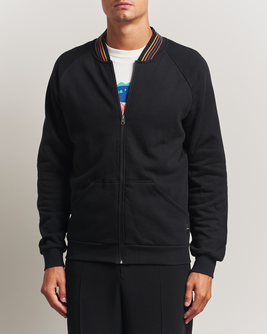 Herre | Trøjer | Paul Smith | Artist Rib Full Zip Black