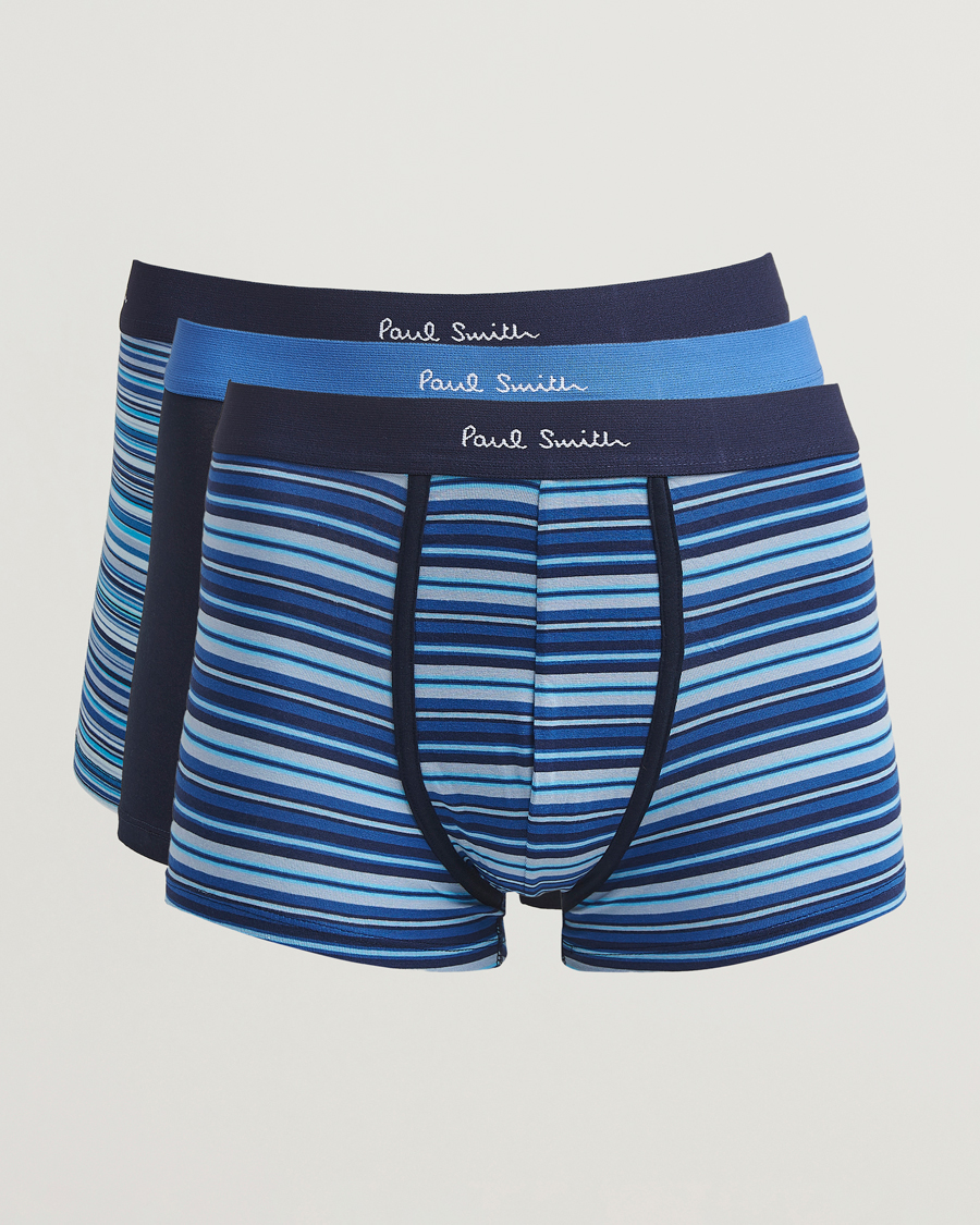 Herre | Undertøj | Paul Smith | 3-Pack Trunk Blue Multi