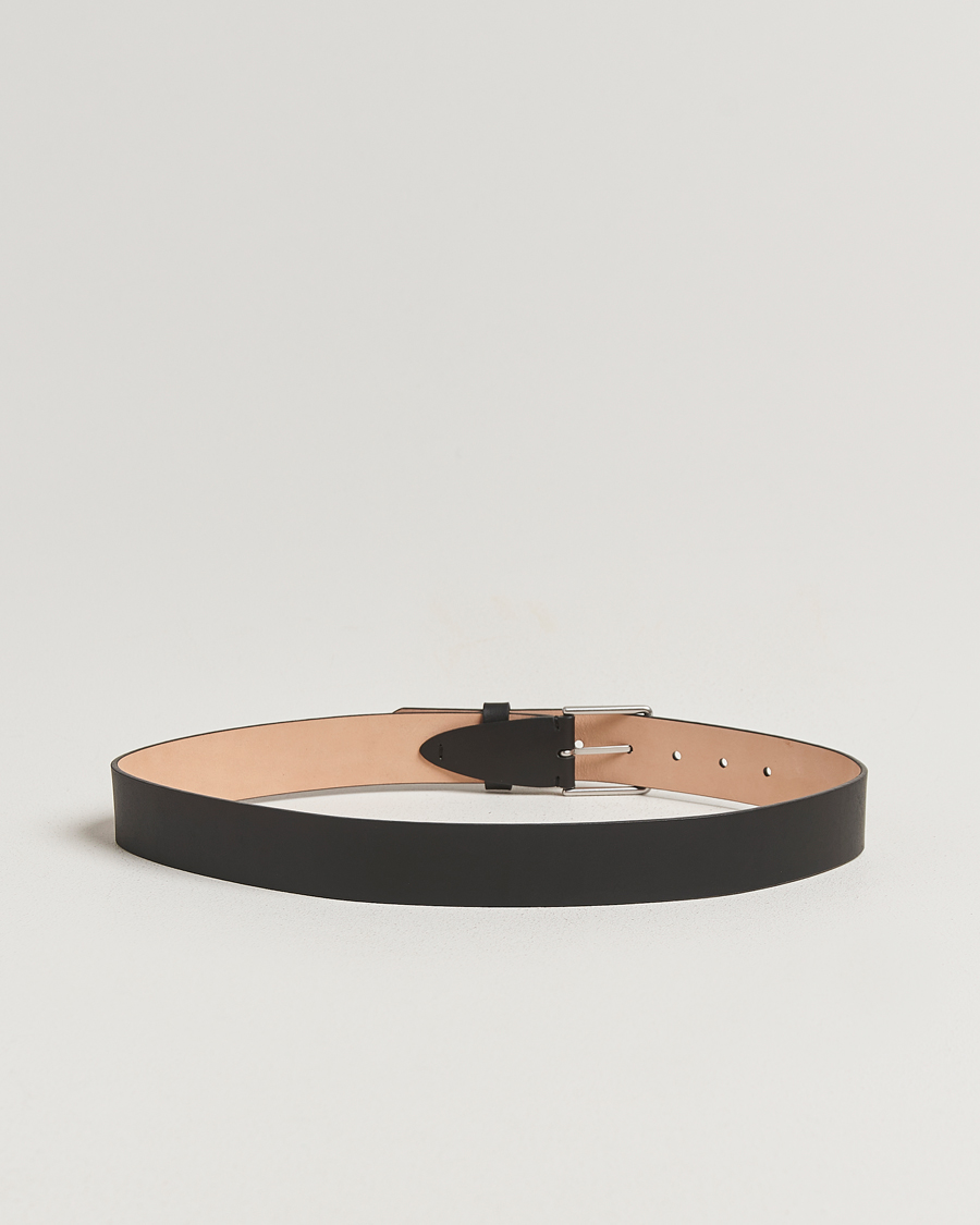 Herre | Bælter | Paul Smith | Stitch Leather Belt Black