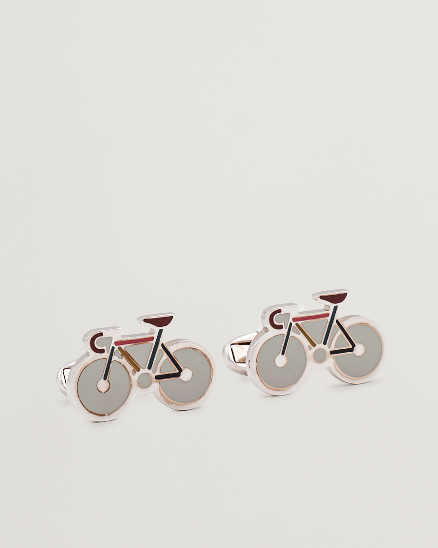 Herre | Manchetknapper | Paul Smith | Bike Cufflink Silver