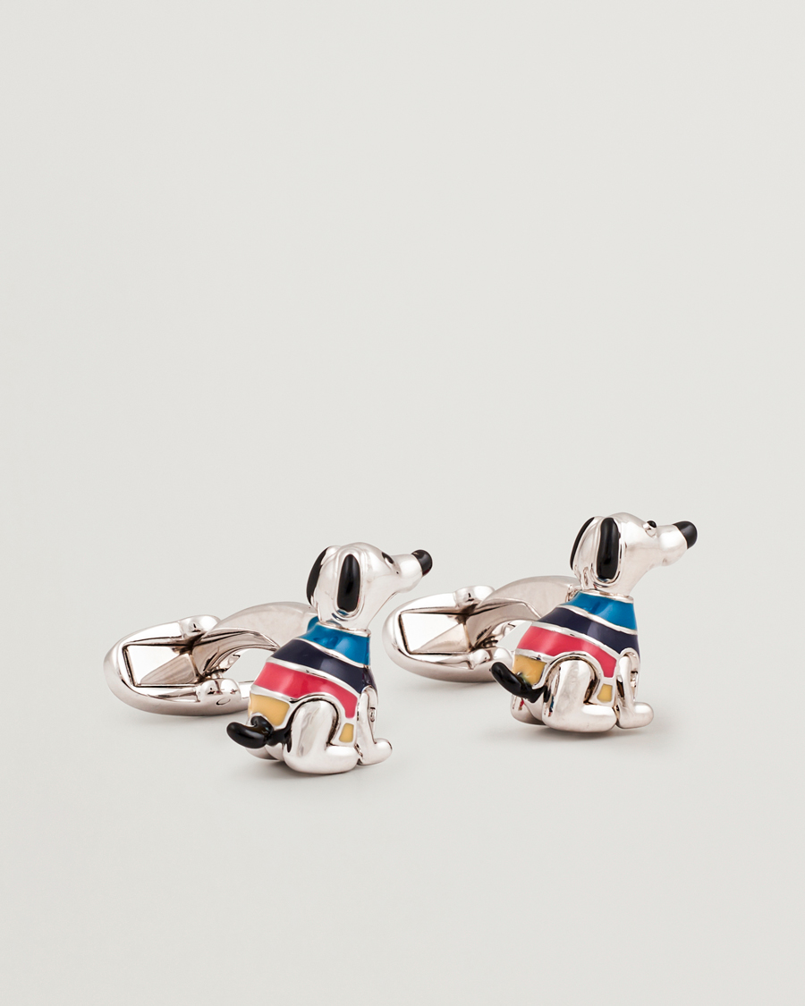 Herre | Manchetknapper | Paul Smith | Signature Dog Cufflink Silver