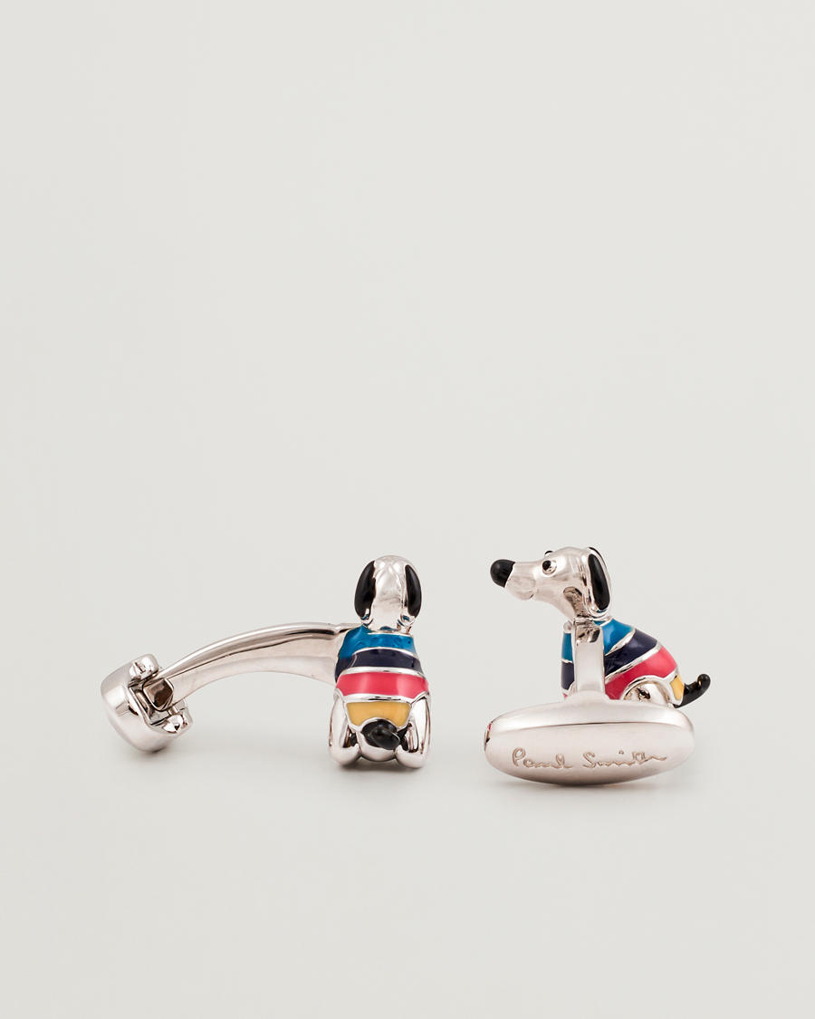 Herre | Manchetknapper | Paul Smith | Signature Dog Cufflink Silver