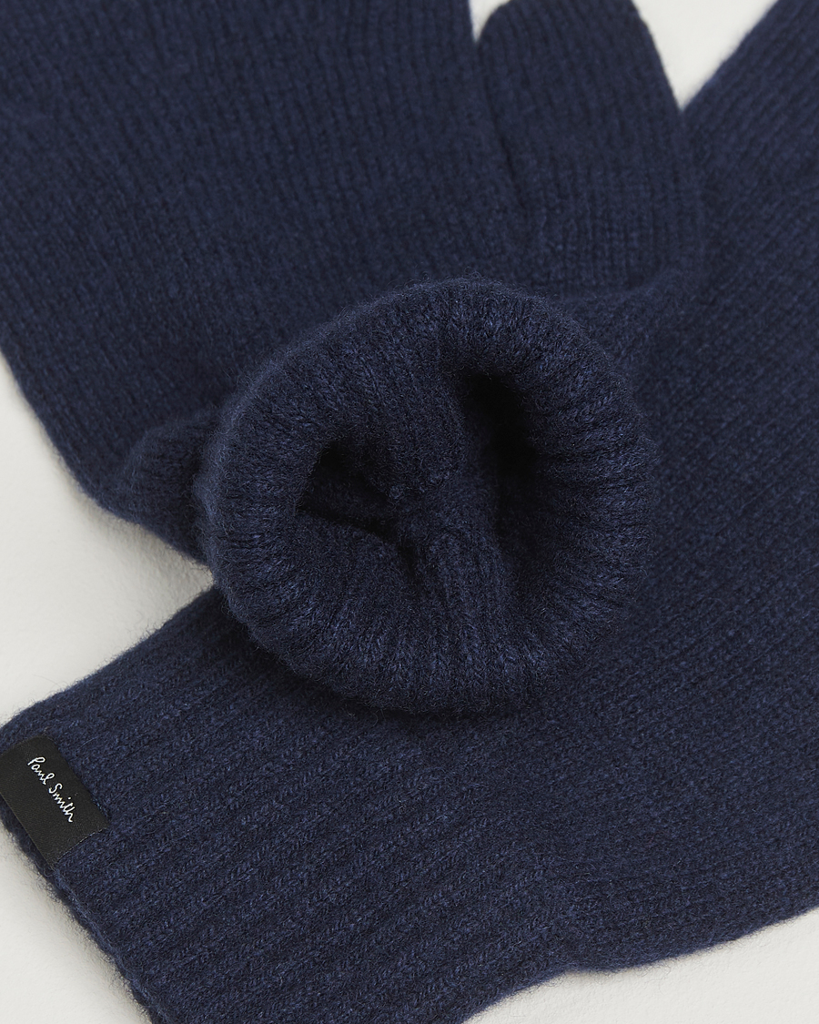 Herre | Handsker | Paul Smith | Cashmere Glove Navy