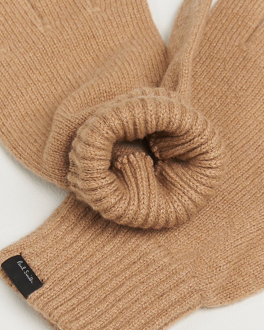 Herre | Handsker | Paul Smith | Cashmere Glove Brown