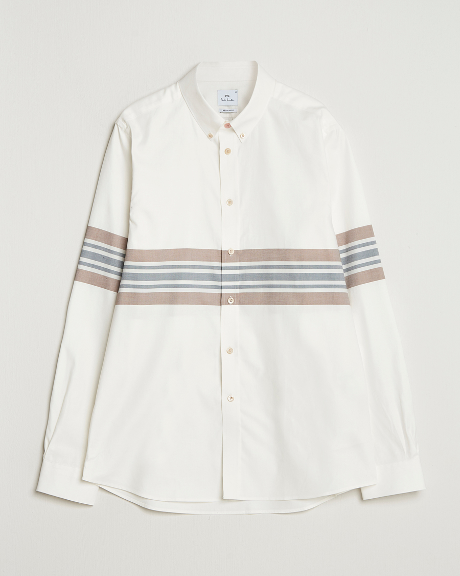 Herre | Skjorter | PS Paul Smith | Cotton Button Down Shirt White