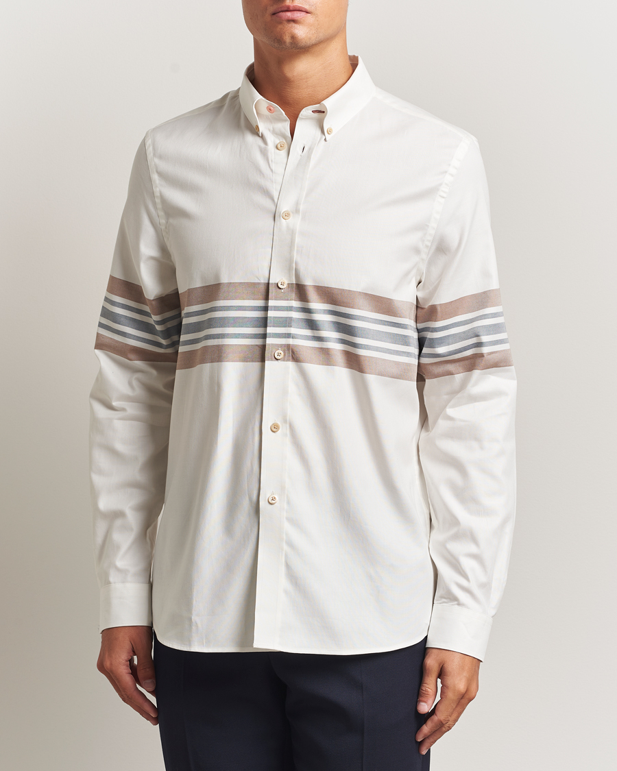 Herre | Skjorter | PS Paul Smith | Cotton Button Down Shirt White