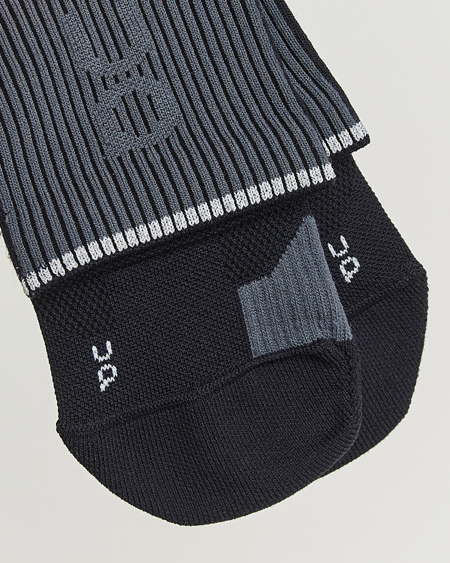 Herre | Undertøj | On | Performance Run Sock Mid Black