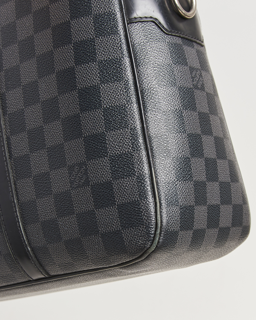 Herre | Pre-Owned & Vintage Bags | Louis Vuitton Pre-Owned | Jorn Porte Documents Damier Graphite