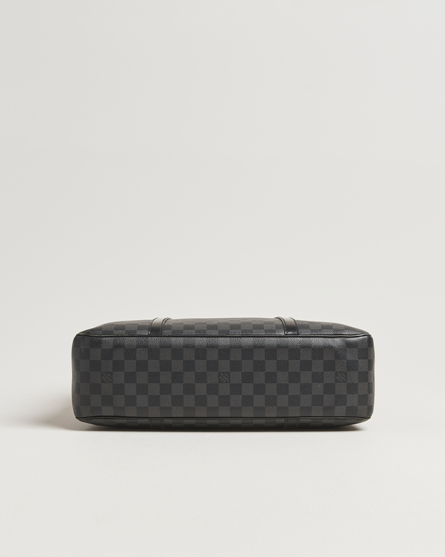 Herre | Pre-Owned & Vintage Bags | Louis Vuitton Pre-Owned | Jorn Porte Documents Damier Graphite