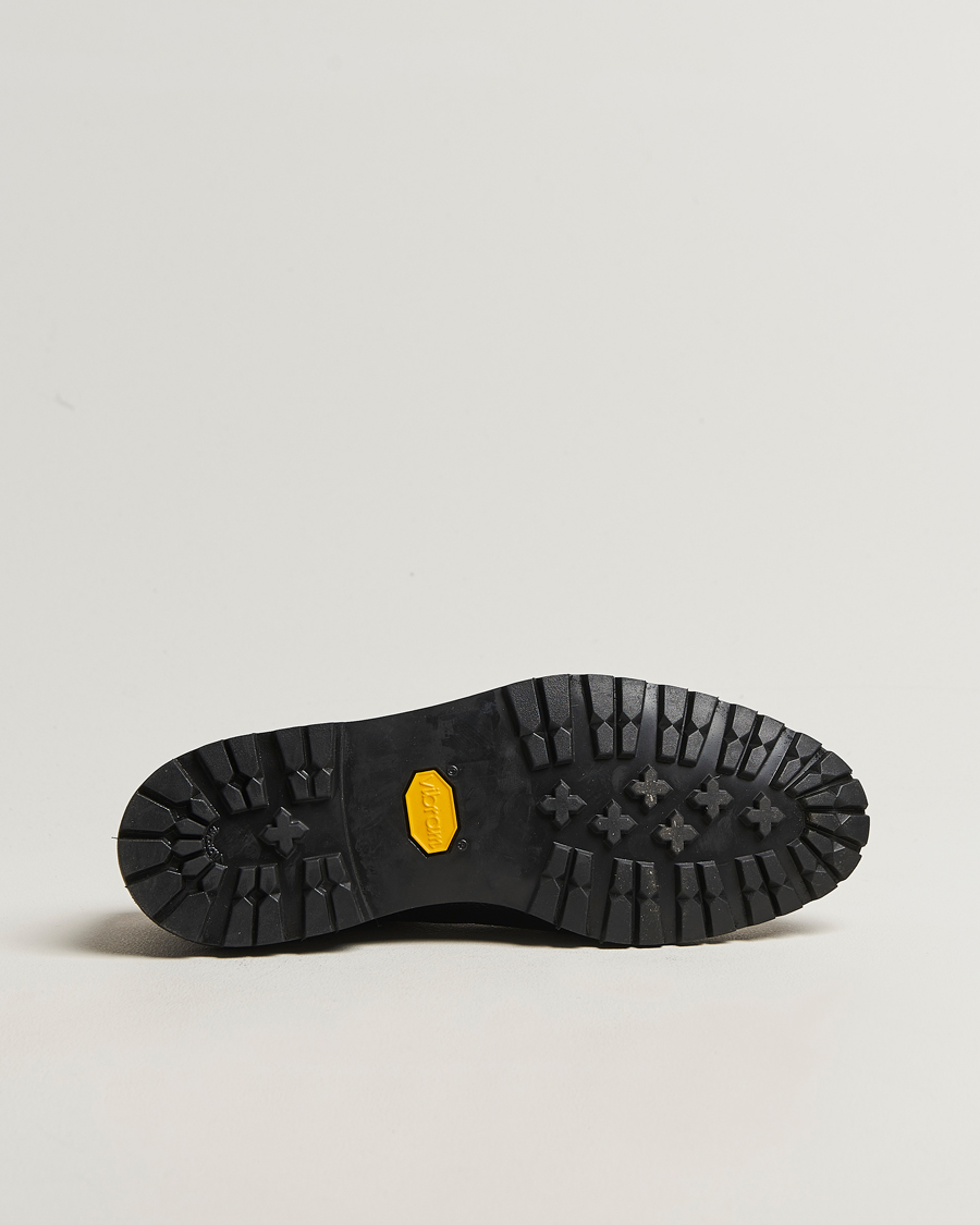 Herre | Derbys | Crockett & Jones | Sandhurst Derby Vibram Black Scotch Grain