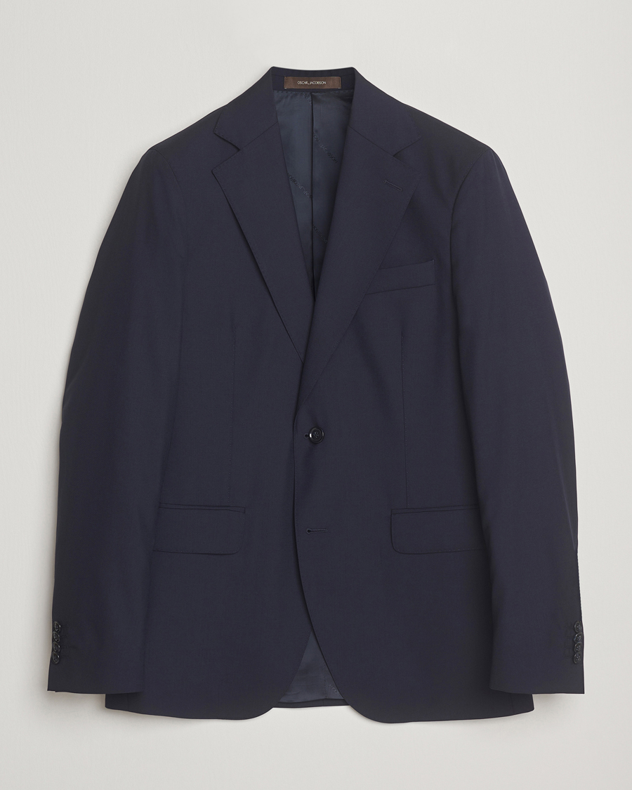 Herre | Blazere & jakker | Oscar Jacobson | Ego Wool Blazer Blue