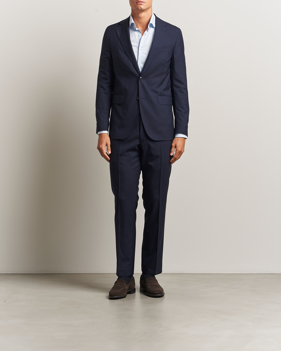 Herre | Blazere & jakker | Oscar Jacobson | Ego Wool Blazer Blue