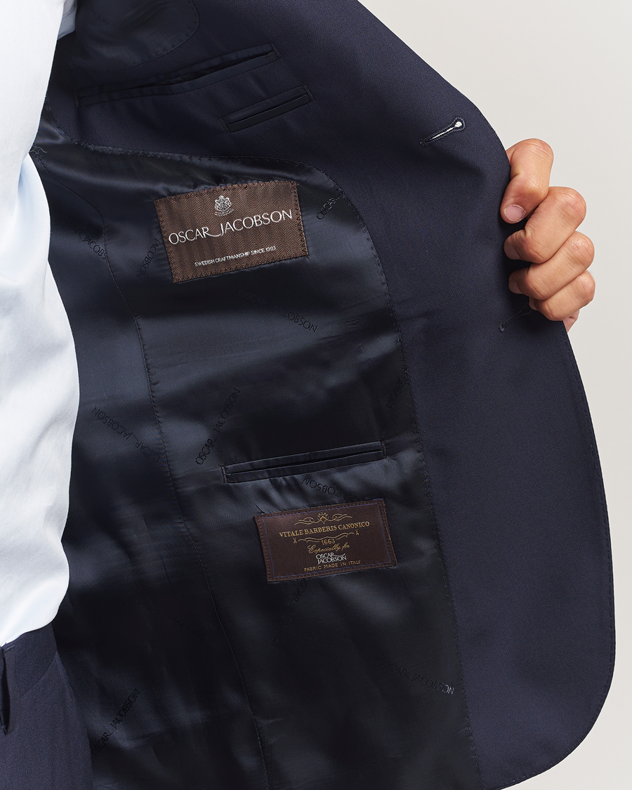 Herre | Blazere & jakker | Oscar Jacobson | Ego Wool Blazer Blue