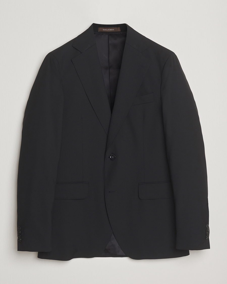 Herre | Blazere & jakker | Oscar Jacobson | Ego Wool Blazer Black