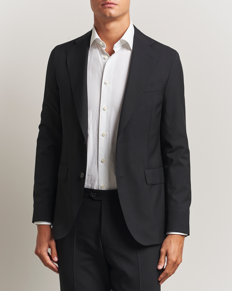 Herre | Blazere & jakker | Oscar Jacobson | Ego Wool Blazer Black