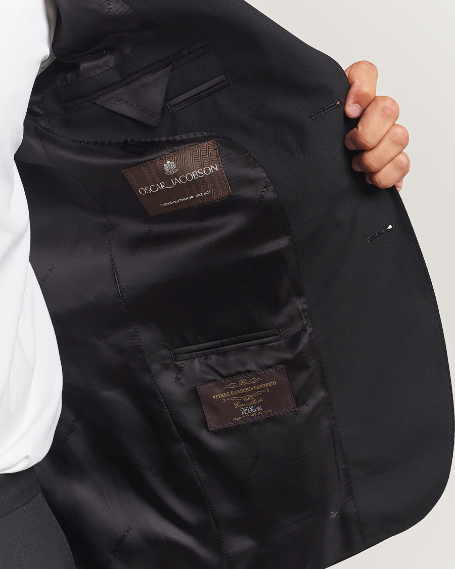 Herre | Blazere & jakker | Oscar Jacobson | Ego Wool Blazer Black